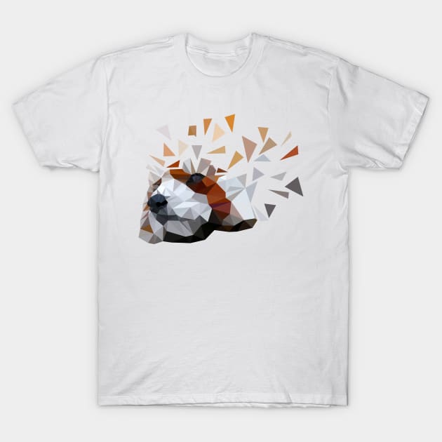 Geometric Red Panda T-Shirt by PandaSiege